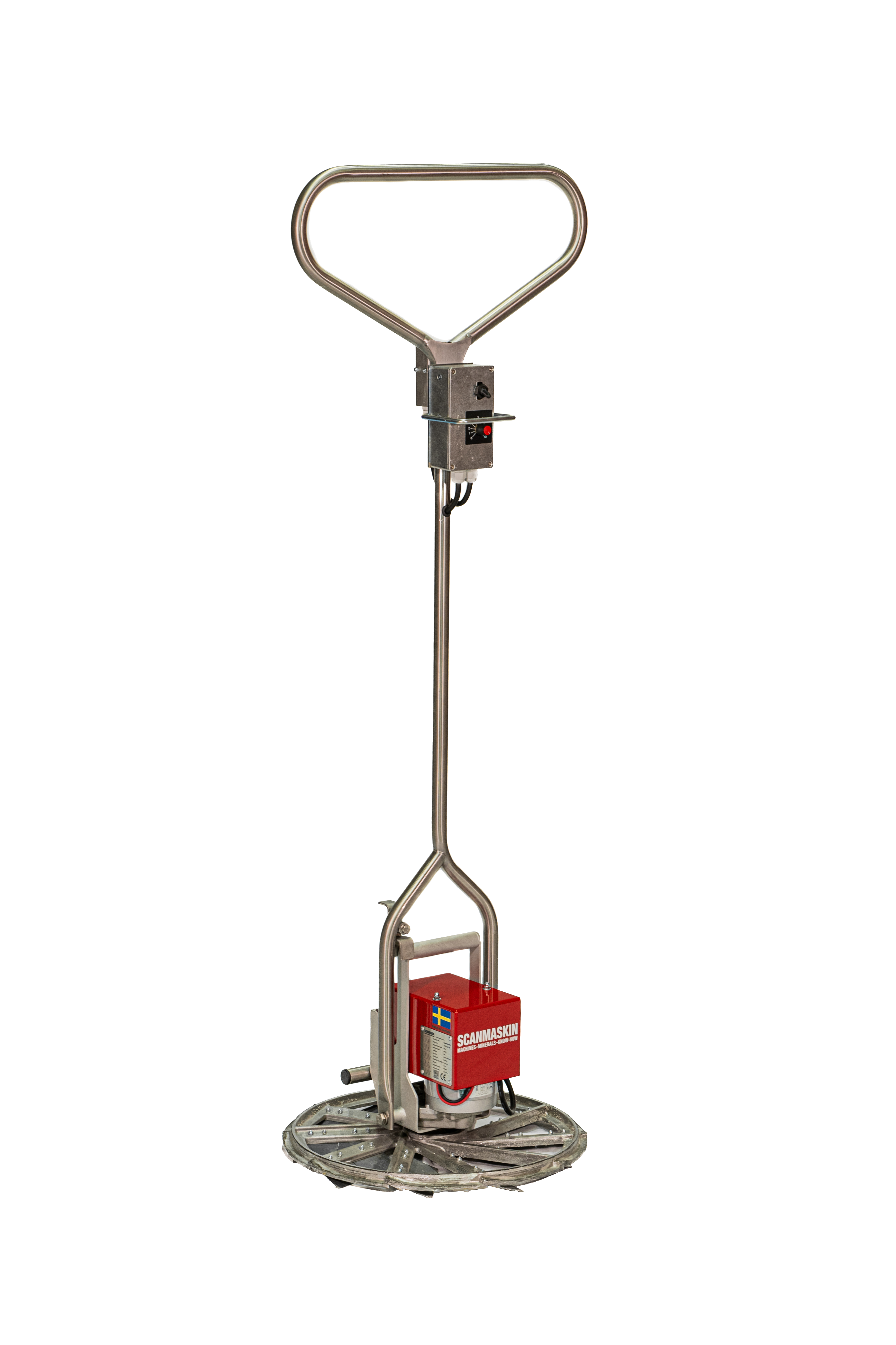 Batteridriven glättare från Scanmaskin